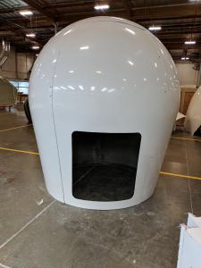 2.2m radome hatch cutout