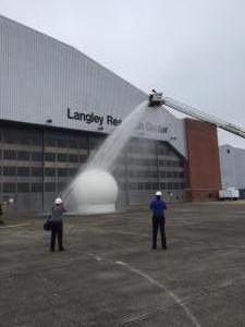 18ft Radome NASA Water Test